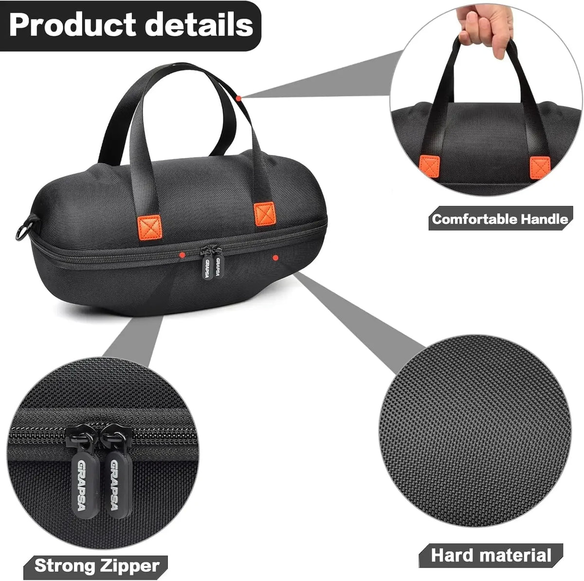 (Case only) Case Compatible with JBL Xtreme 4/3 Portable Waterproof Wireless Bluetooth Speaker. Travel Carrying  (Box Only)