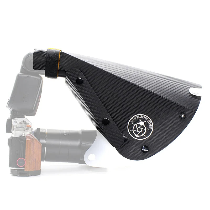 Guage Hoof Cover Universal Flash Diffuser Softbox Speedlight Reflector Snoot Camera Accessories for Macro Lens Shooting