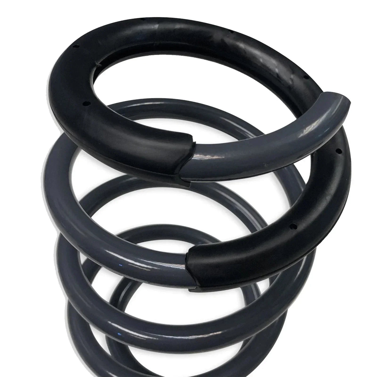 4pcs Universal Coil Spring Rubber Car Trunk Caravan Towing Spacers Rear Suspension Assisters Kit Noise Reducer Sleeve Replace
