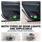 LED Car Ghost Shadow Welcome Door Light Bulbs Accessories For LEXUS RX300 RX330 RX350 RX400h RX450h ES250 ES300 ES300h ES330