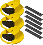 Double-end Mouse Trap Bucket Flip Lid -Multi-Catch Auto-Reset Humane or Lethal Rat Trap ABS Material -5 Gallon Bucket Compatible