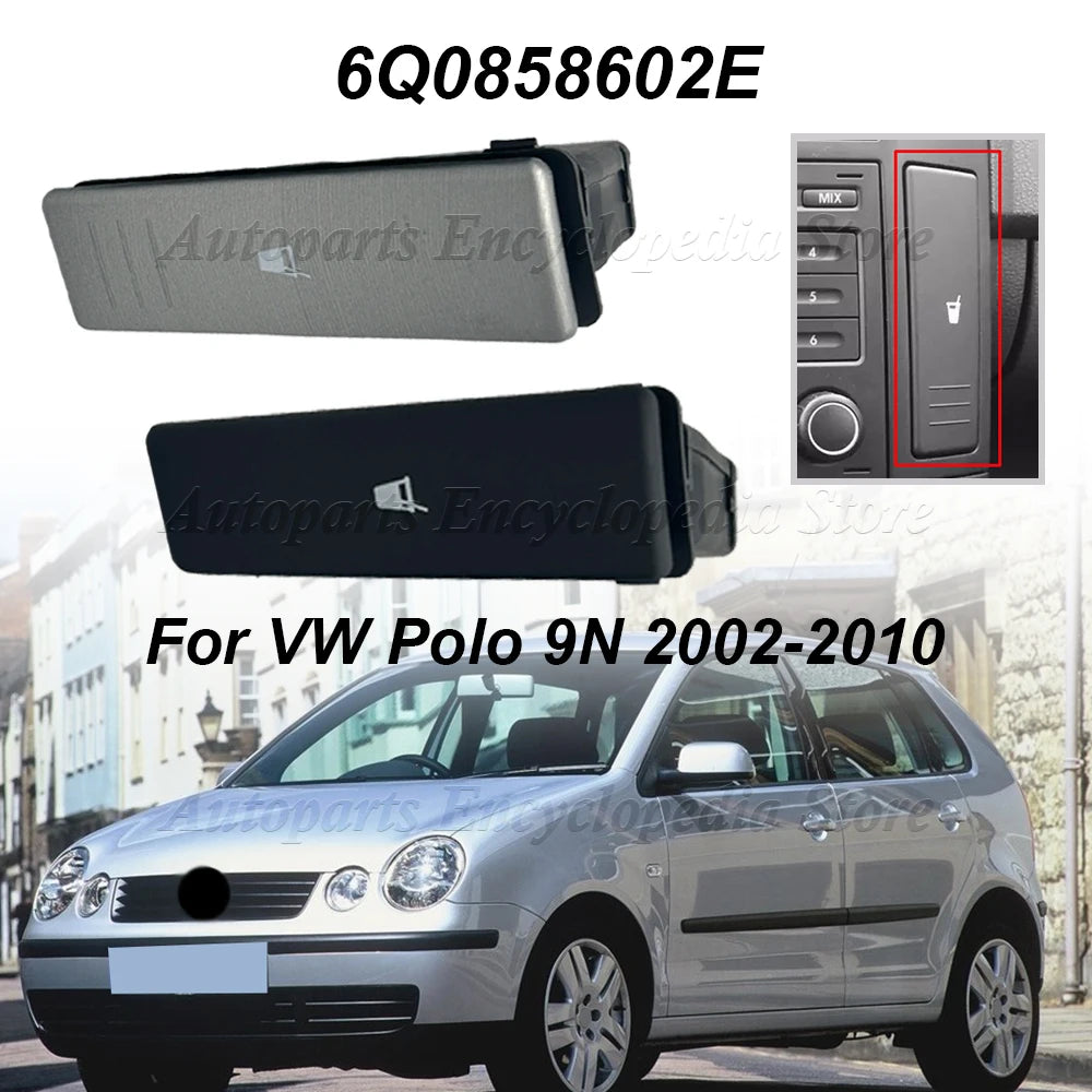 For Polo 9N 2002 2003 2004 2005 2006 2007 2008 2009 2010 6Q0858602E Car Center Console Cup Holder 6Q0 858 602