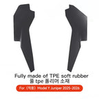 YZ For Tesla Model 3/Y/YL Highland Juniper 2026 TPE Central Control Side Anti Kick Pad Anti-dirt Protective Protecto