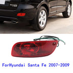 Car Rear Bumper Reflector Brake Light Tail Warning Lamp Car Styling For Hyundai Santa Fe (CM) 2007 2008 2009 92409-2B010