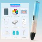 For Doodling Making Holiday Presents 3D Printing Pen With Oled Display temperature Control And Fast Extrusion With PLA Filament