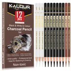 12/20/25/54/70 pcs Drawing Sketching Coloring Set Drawing Pencils & Sketching Kit Art Tool Kit Professional Art Supplies Set
