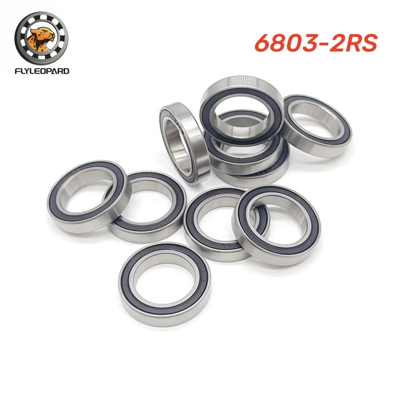 6902-2RS Bearing  ABEC-7 10Pcs 15x28x7 mm Metric Thin Section Ball Bearings 61902 RS For 240/350/370 / EX 1750/EX 1550 Hub