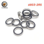 6902-2RS Bearing  ABEC-7 10Pcs 15x28x7 mm Metric Thin Section Ball Bearings 61902 RS For 240/350/370 / EX 1750/EX 1550 Hub