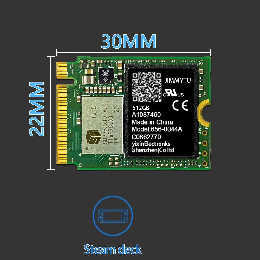 2230 SSD Nvme M2 1tb 512gb 256gb Compatible with Steam Deck/surface pro Upgrade & Expand, High Performance and Efficiency