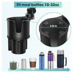 car Cup Holder with Phone Mount 360 degree Rotation Magnetic Cell Phone Stand Drink Cup Holder Adapter phone stand for auto