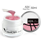 VENALISA Jelly Builder Gel 50ml Pink Nude Soak Off UV LED Hard Gel Nail Extension