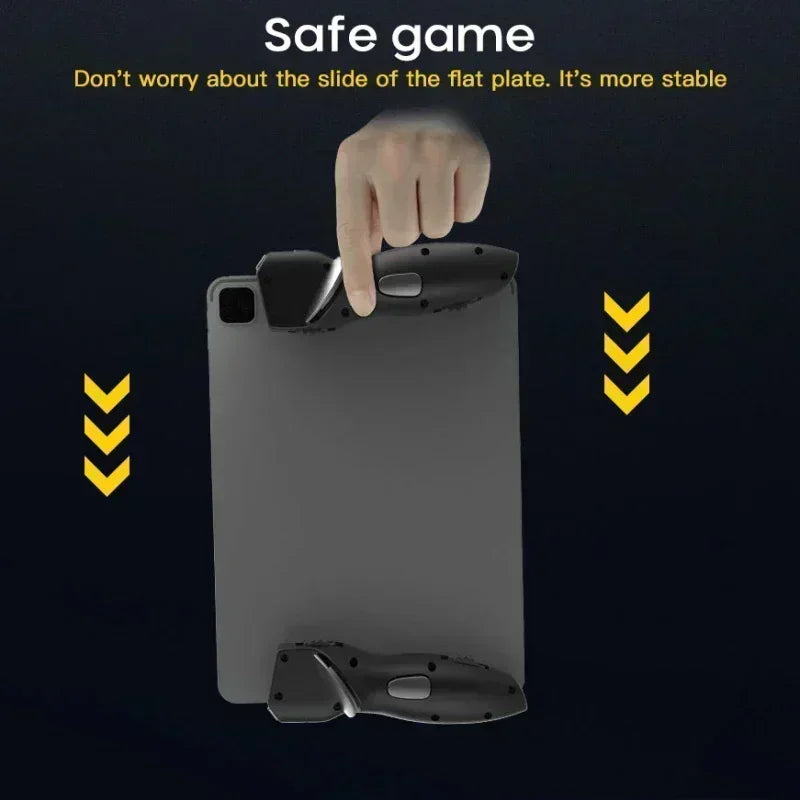 MEMO AK-PAD8K 6-Finger Mobile Gamepad Trigger Controller with Joystick for iPad Android Tablet