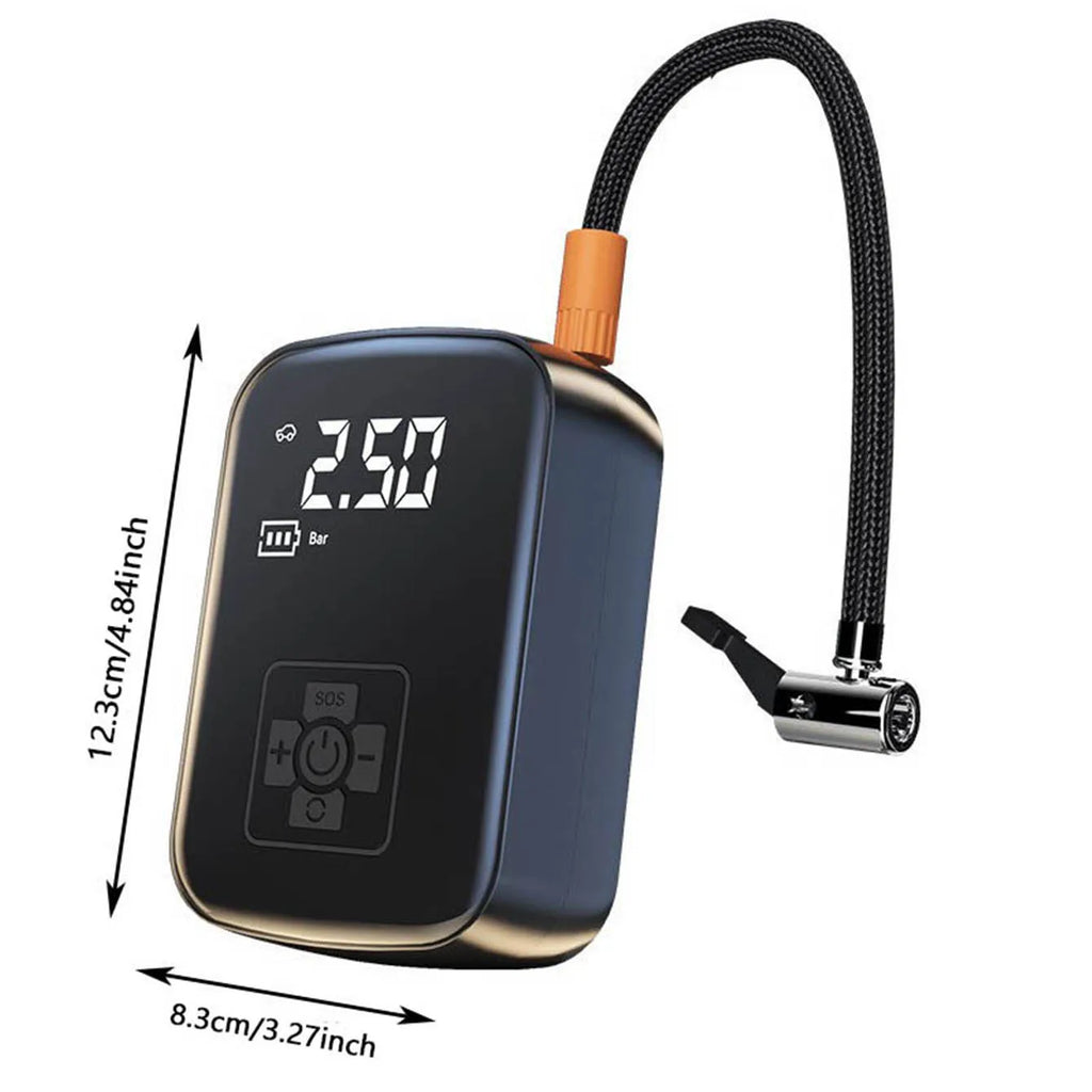 Car Tire Inflator Mini Air Compressor 12V 150PSI Portable Electric Air Pump  For Motorcycle Bicycle Tire Air Filling Pump ﻿