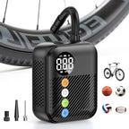 Carsun Mini Electric Bike Air Pump Wireless Portable 150Psi Tire Inflator with 480Mah Rechargeable Battery & Digital Display