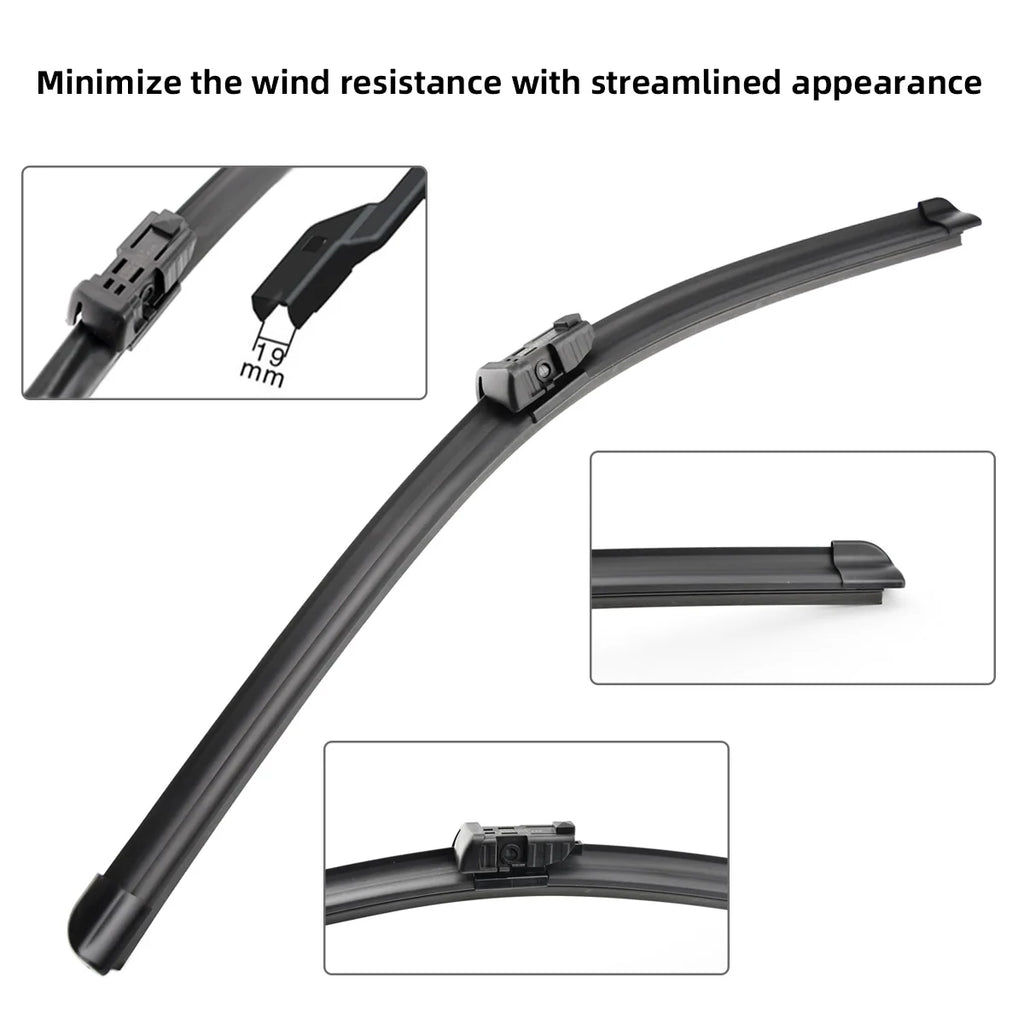 Car Windshield Wiper Suitable For MG 4 EV MG Mulan EH32 2022-2024 24"+16"Front Wiper Blade Accessories Car Wiper 2022 2023 2024