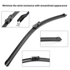 Car Windshield Wiper Suitable For MG 4 EV MG Mulan EH32 2022-2024 24"+16"Front Wiper Blade Accessories Car Wiper 2022 2023 2024