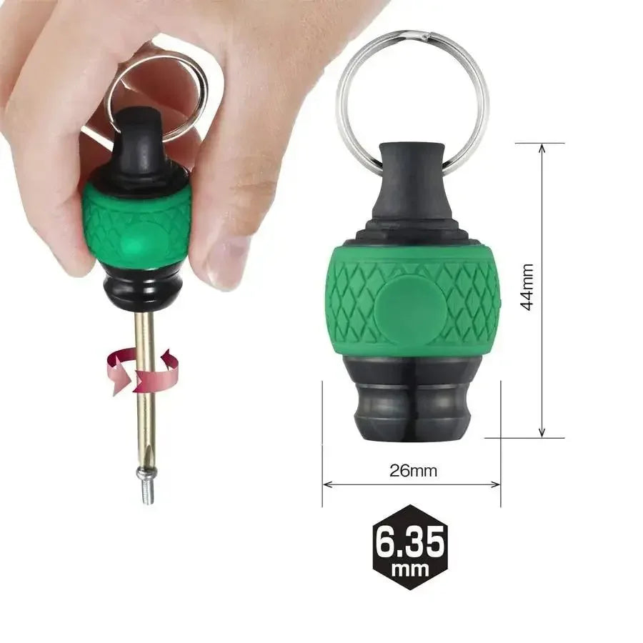 VESSEL QB-22V QB-22R QB-22Y QB-22G QB-22K2GV QB-22K2RY Ball Grip Quick Coupler, Portable Bit Holder Screwdriver Bit Adapter