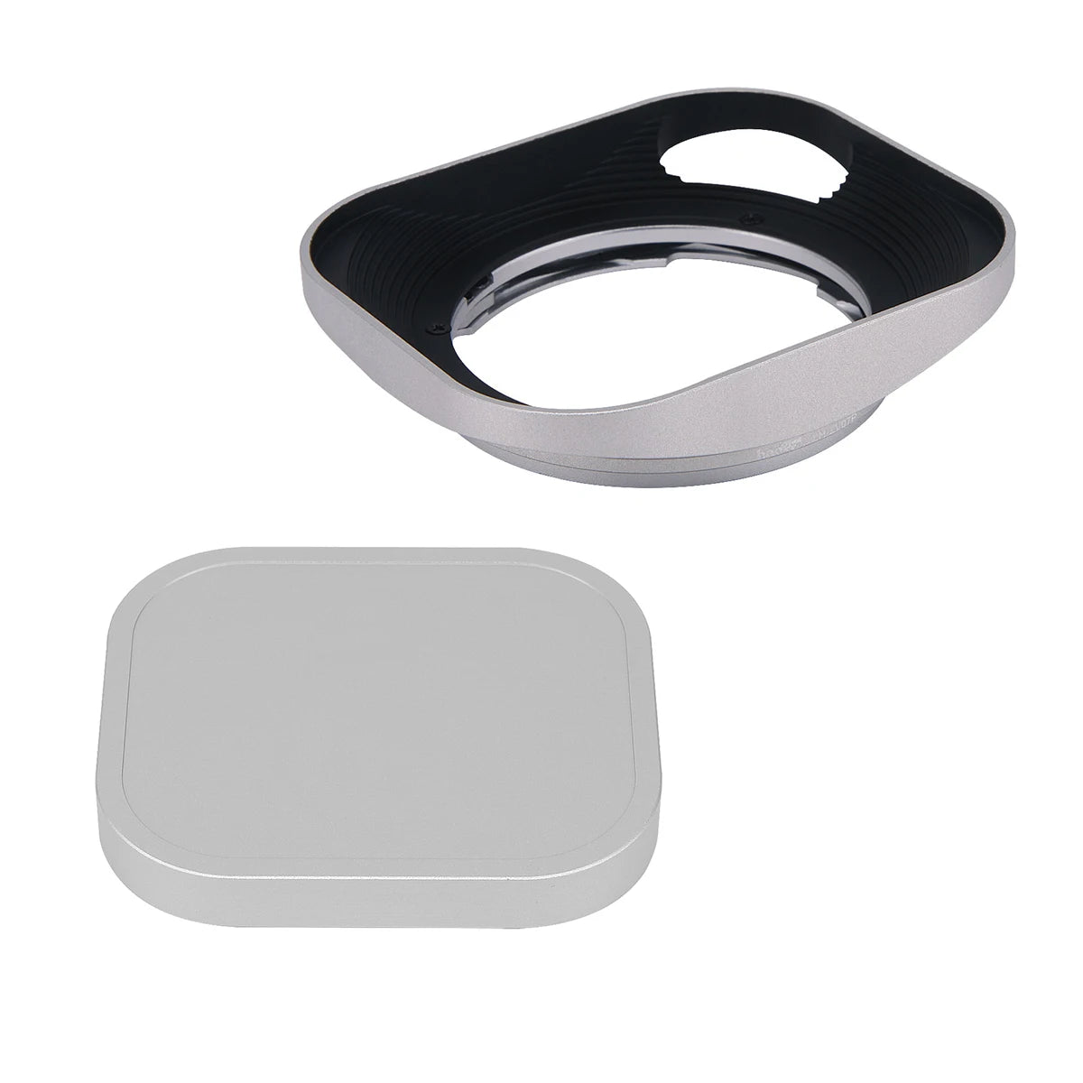 Haoge LH-ZV02P Metal Square Lens Hood for Carl Zeiss Planar T* 2/50 50mm f2 ZM, 35mm/F2 Lens Hollow Out