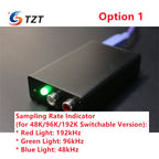 TZT A61 Analog to Digital Converter RCA to Optical & Coaxial Output ADC w/ 48KHz 96KHz & 192KHz Sample Rates