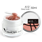 VENALISA Jelly Builder Gel 50ml Pink Nude Soak Off UV LED Hard Gel Nail Extension