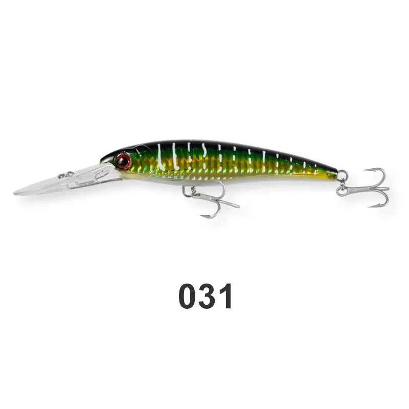 Noeby Trolling Minnow Fishing Lure 12cm 32g Floating 14cm 52g 16cm 73g Sinking Wobbler Artificial Bait Saltwater Fishing Lure