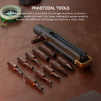 FANAUE Portable Folding Screwdriver Set: Portable Repair and Disassembly Tools, Multi-functional Hex Wrench for Home Use