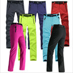 Fanuocetar Thick Warm Fleece Winter Pants Women, Waterproof, Hiking, Trekking, Camping, Skiing, Soft Shell Windproof Trousers