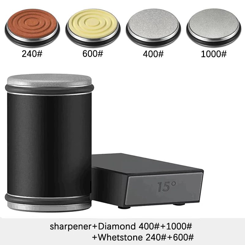 2025 Rolling Knife Sharpener Kit For Straight Edge Roller Knife Sharpening With Industry Diamonds Chef Knife Set Fast Delivery