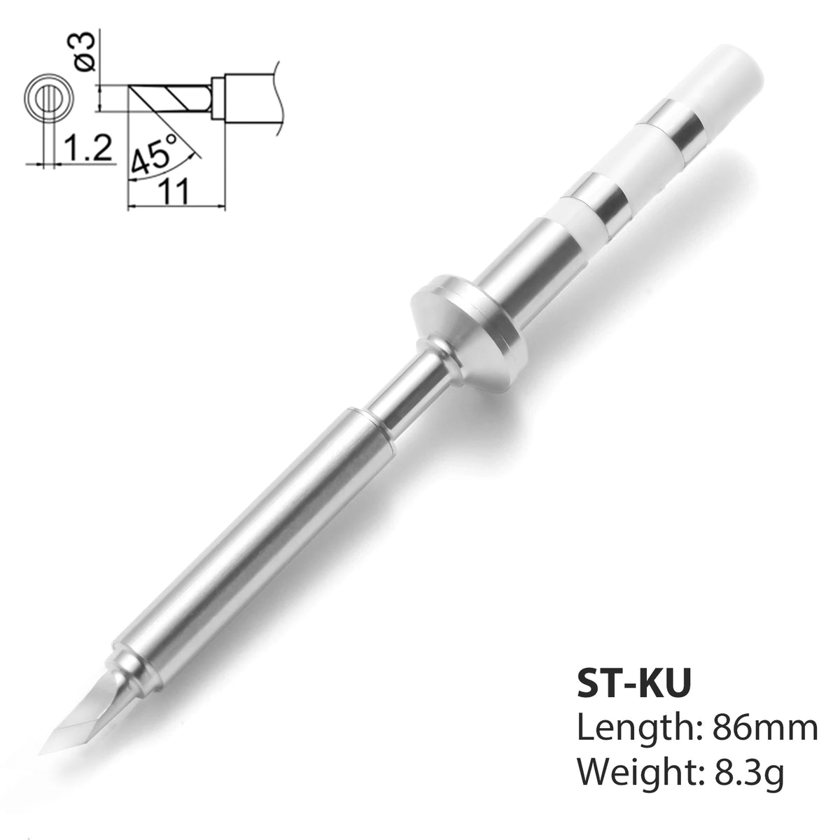 Pine64 Pinecil V2 TS100 TS101 Electric Soldering Iron Tip Replacement Various Models Tips Series ST-B2/BC2/K/KU/J02/D24/C4/I