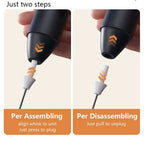 Wireless Electric Milk Frothers USB Recharge 3 Speeds Handheld Milk Foamer Mini Blender for Coffee Cappuccino Foam Maker Whisk