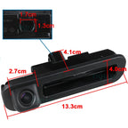 ZIQIAO for Ford Focus 3 Hatchback Sedan 2012 2013 SW 2015 Dedicated Trunk Handle HD Rear View Camera HS067