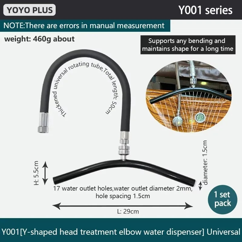 Beauty Salon Head Spa Waterfall Outlet Professional Water  Waterfall Frame for Shampoo Washbasin Sink Accessory