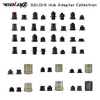 Free Shipping GOLDIX Mountain Road Gravel Bike Hub Adapter for M370 310 180 Series for SHIMANOSRAM 11S 12S/180 350 240 Adapter