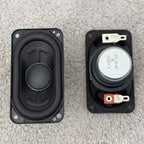 GHXAMP for JBL FLIP Series 80x44mm Racetrack Speaker: High Volume, NdFeB Magnet, Long Excursion, 4ohm 25W 2PCS