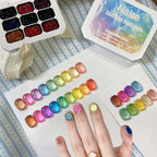 9-color solid gradient high-saturation blush nail polish, French manicure gel, suitable for nail technicians and beginners.