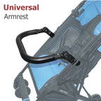 Stroller Bumper Bar Universal Armrest Stroller Accessories Adjustable Handlebar Leather Fit YOYO/YOYA/Cybex 98% Baby Pushchair