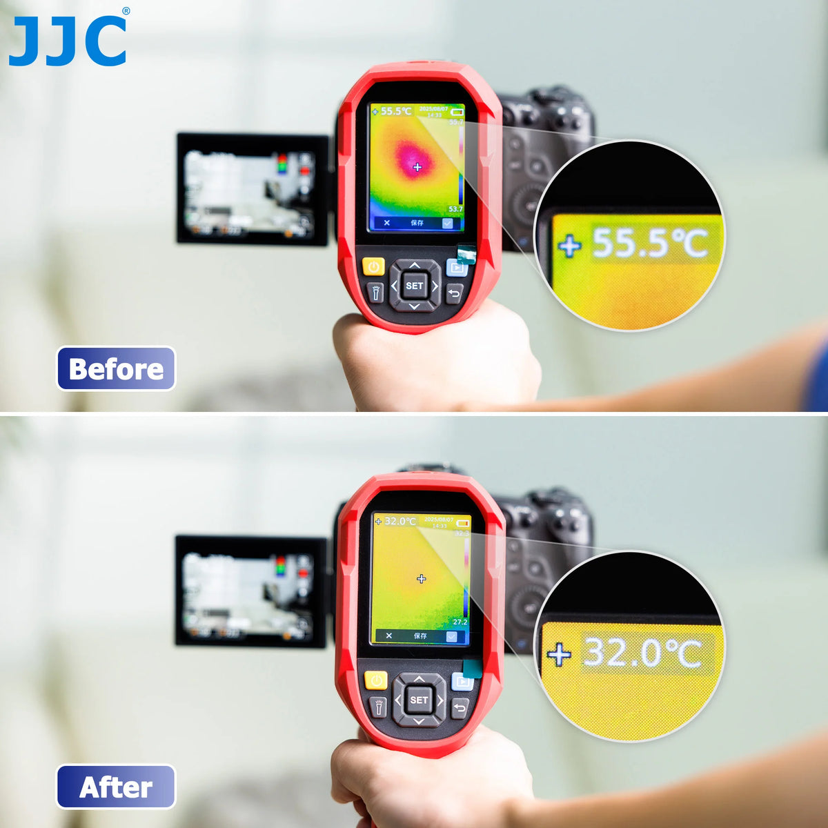 JJC Camera Semiconductor Cooling System Cooling Fan Auto Temp Control Cooling for Video Recording Sony A7 V A7V A7M5 ZV-1 A6700