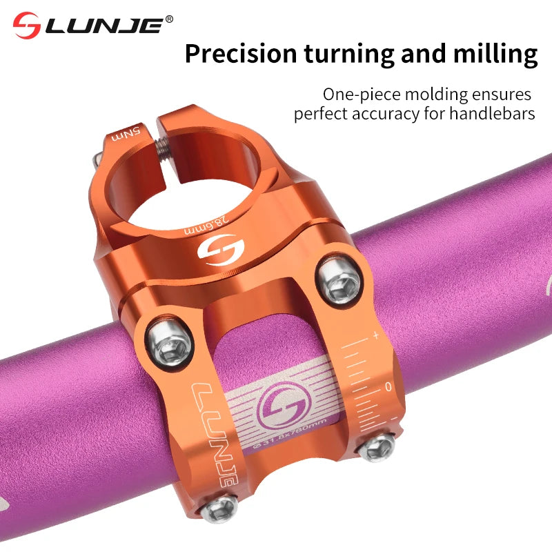Handlebar Stem  Aluminum Alloy MTB Road Bike Stem  Ultralight High strength Short 31.8MM Bicycle CNC Stem DH/AM/XC Bicycle Parts