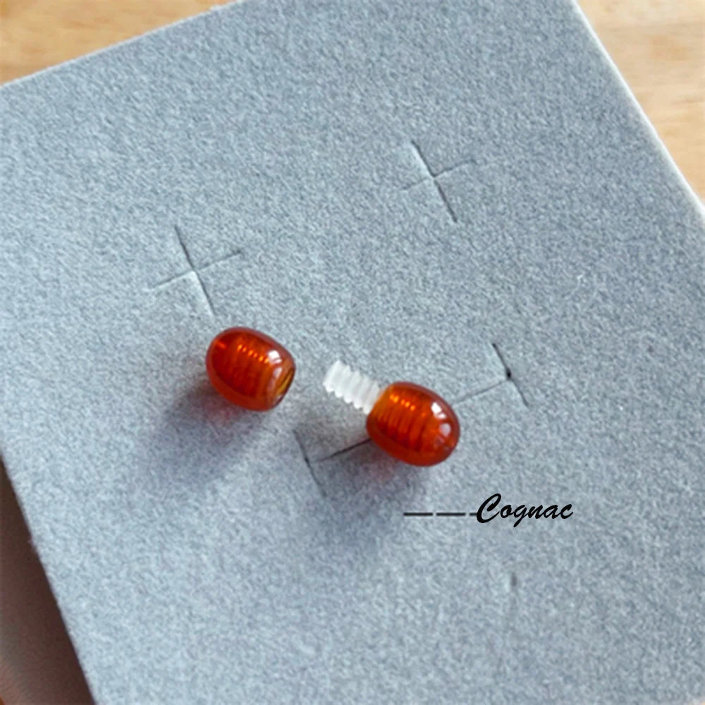 5-Pack Amber Plastic Thread Clasps Safety Bead Connector Clasp for Closure Necklace/diy Jewellery Hidden Buckle for Jewelry