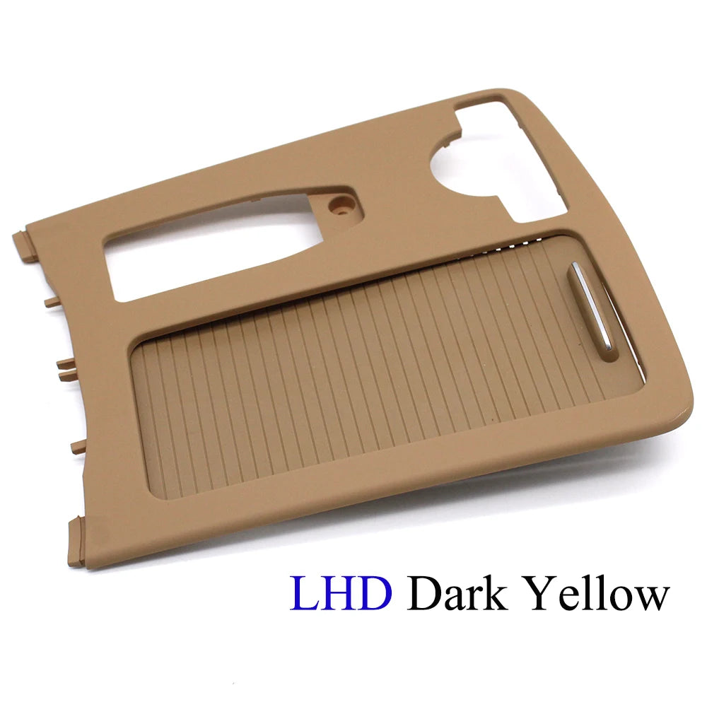 LHD RHD Car Central Armrest Drink Cup Holder Cover Outer Panel For Mercedes Benz C E Class W204 W212 W207 C200 C300  E260 E300