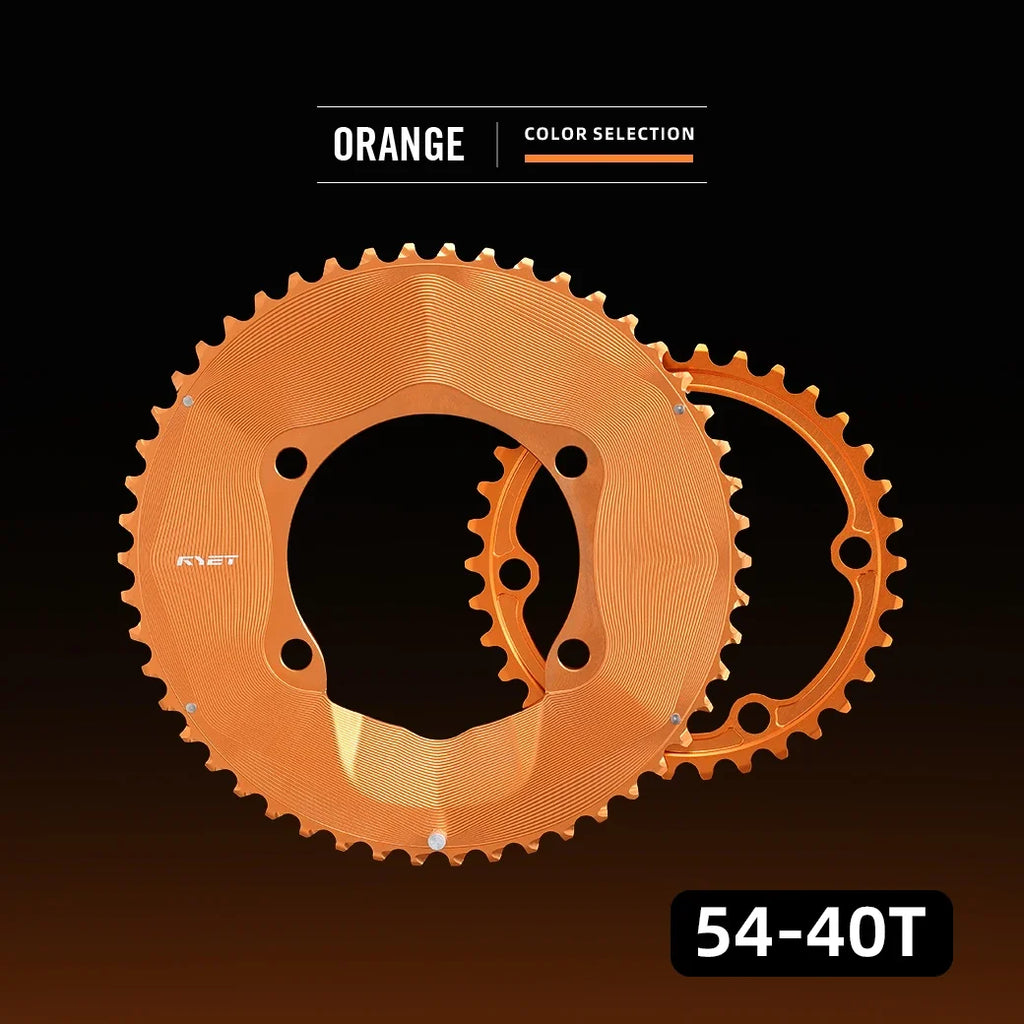 RYET Aero Road Bike Chainring 50-34T 52-36T 54-40T for Shimno Dura-Ace R9200 Ultegra R8100 105 R7100 12s 2x Groupsets Parts