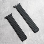 Magnetic Nappa Genuine Strap for Apple Watch Ultra 2 Band 49mm 46mm 45mm 44mm Suede Leather Accessories for iWatch S10 9 8 7 6