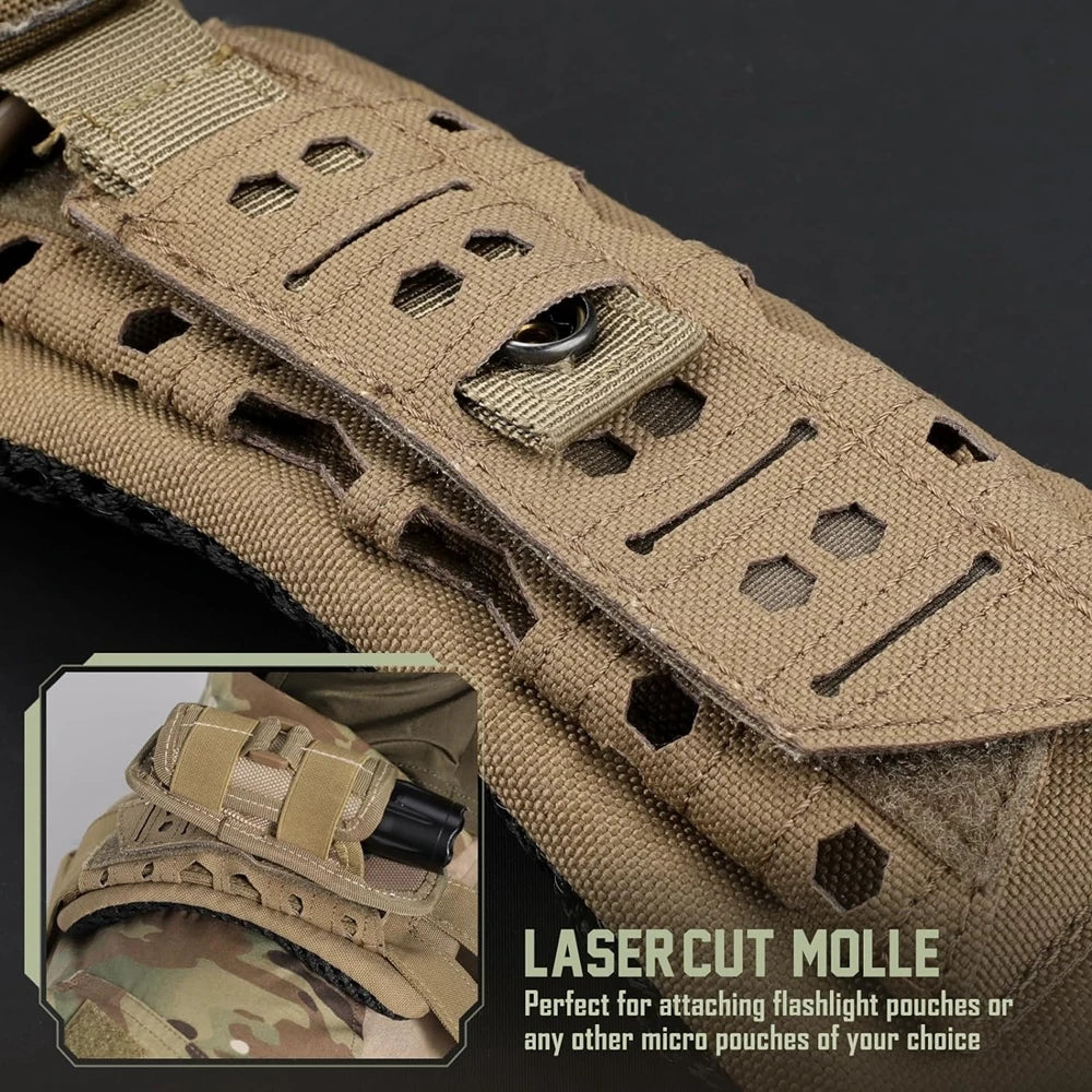 2 Pack Shoulder Strap Pads for Vest Carrier Tactical Vest Shoulder Pads Backpack Strap Pads