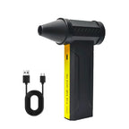 800,000RPM Air Blower Electric Turbo Violent Fan Brushless Motor High-Speed Turbo Fan USB Rechargeable Powerful Air Dust Blower