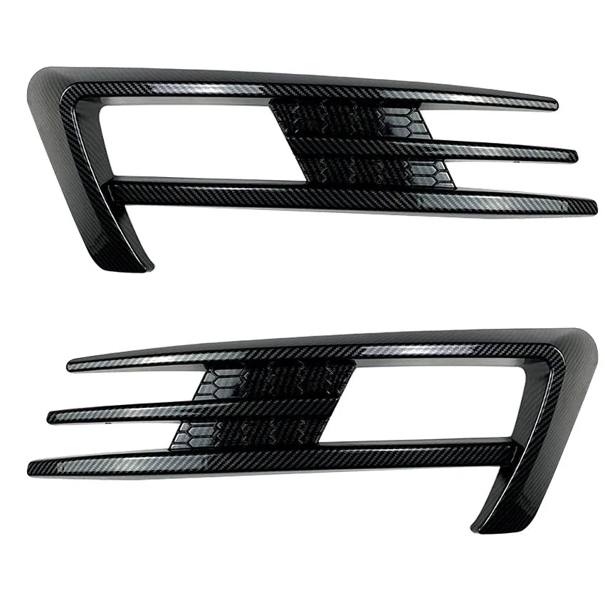Front Bumper Splitter Air Vent Fog Light Grille Trim for VW Golf 7 MK7 2013-2016 ABS