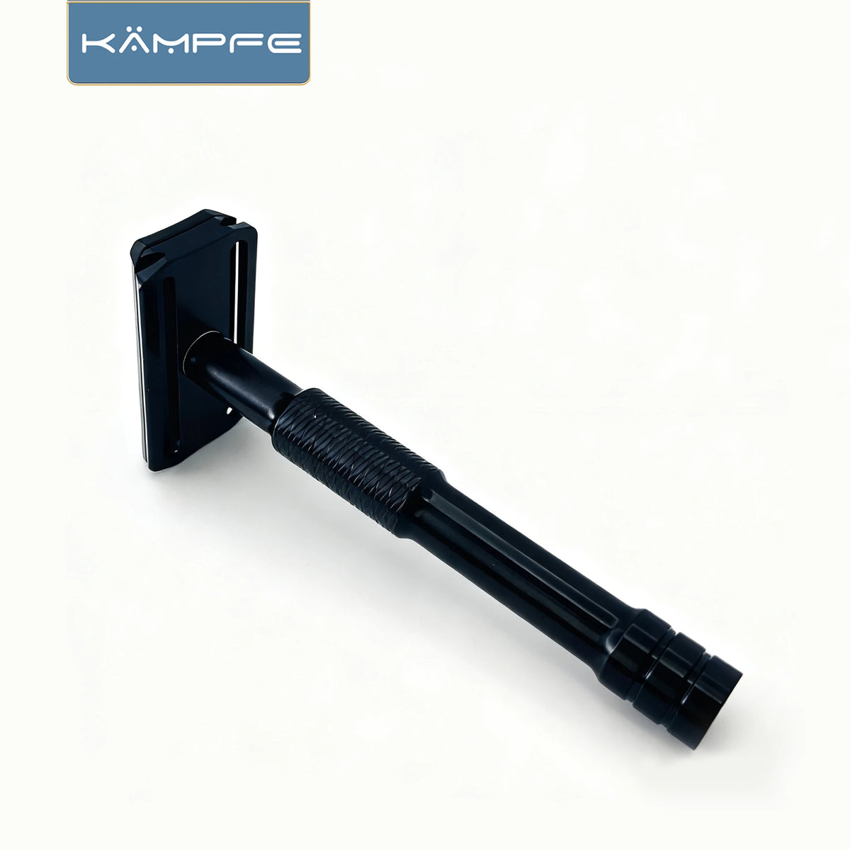 Kampfe Vintage Double-Edged Razor Non-Slip Aluminium Wet Grooming Shaver Classic for Men & Women