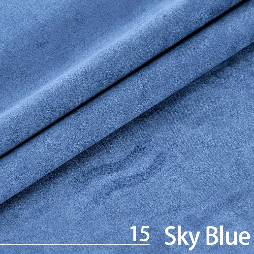 Self Adhesive Suede Fabric Sheet Rolls Stick on For Car Interior, Line Drawers, Jewelry Box Faux Suede Wrap Film Sticker Stretch