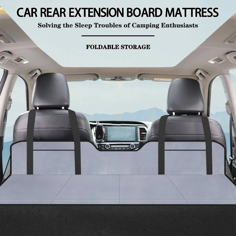 For Tesla Car Rear Extension Board Mattress Car Travel Bed Inflatable Bed Mattress Extension Board Rear Seat Neutral Flat Bracke