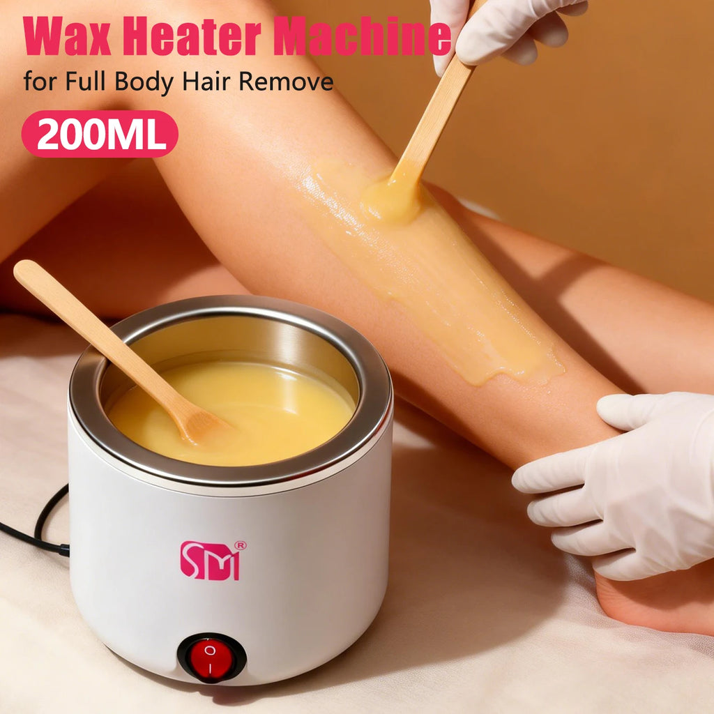LULAA Wax Warmer Hair Removal Wax Melt Heater, White, EU Plug