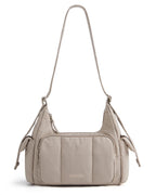 BAGSMART Nylon Material Shoulder Bag High Capacity Crossbody Messenger Bag Leisure Versatile School Shoulder Bag